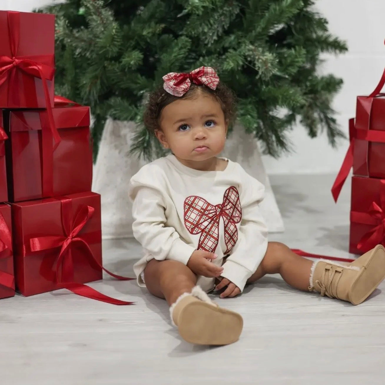 Christmas Bow Bubble