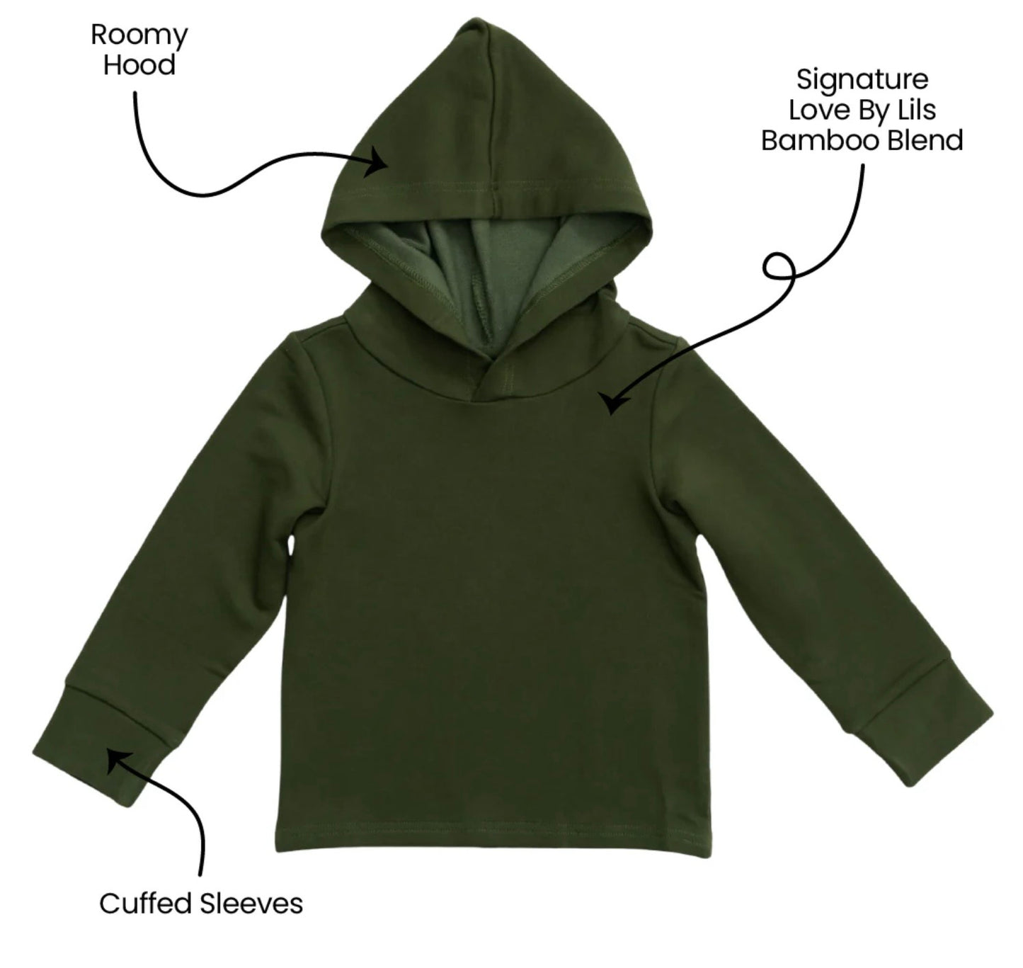 Granger Green Bamboo Hoodie