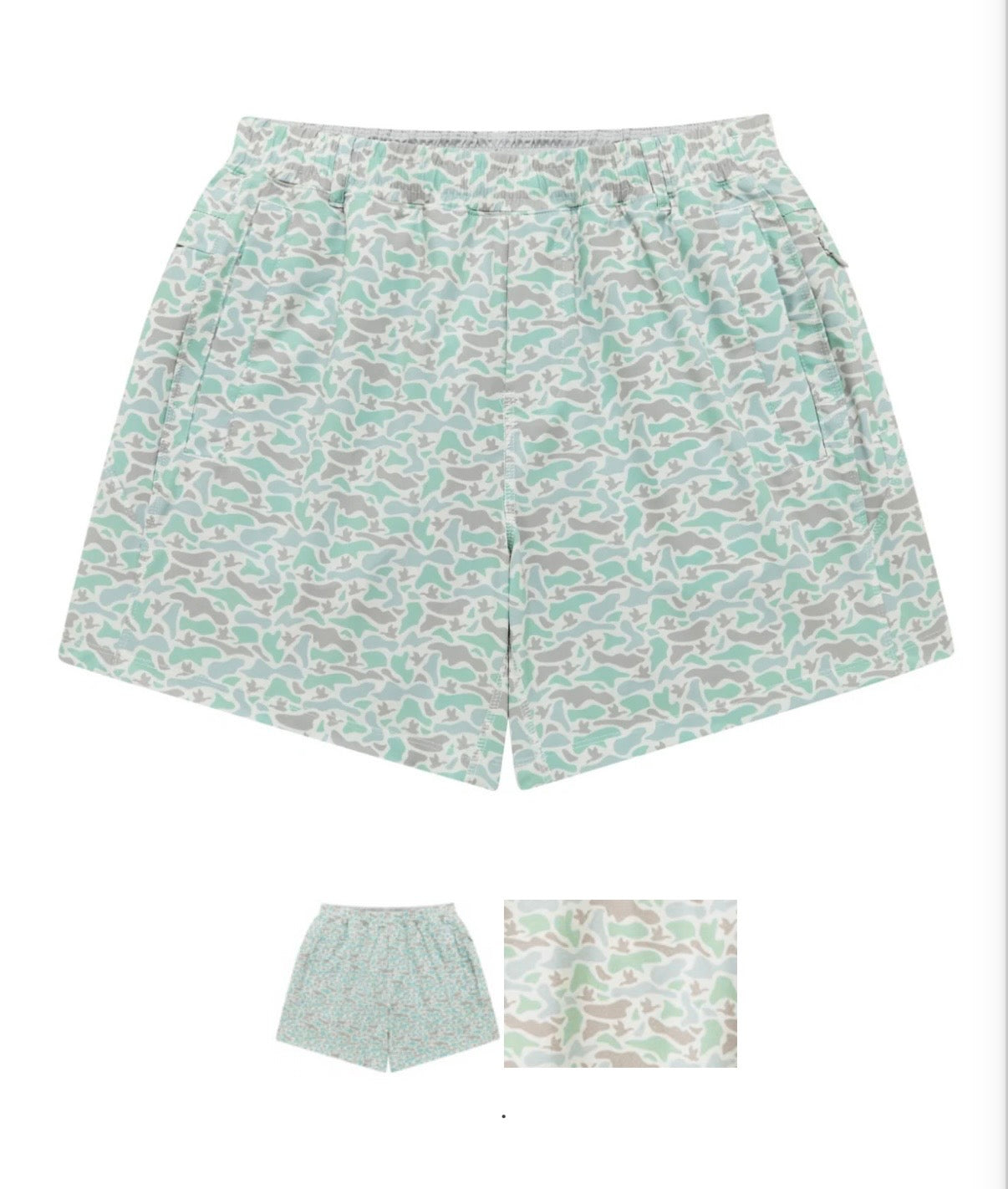 Boys Marsh Camo Shorts