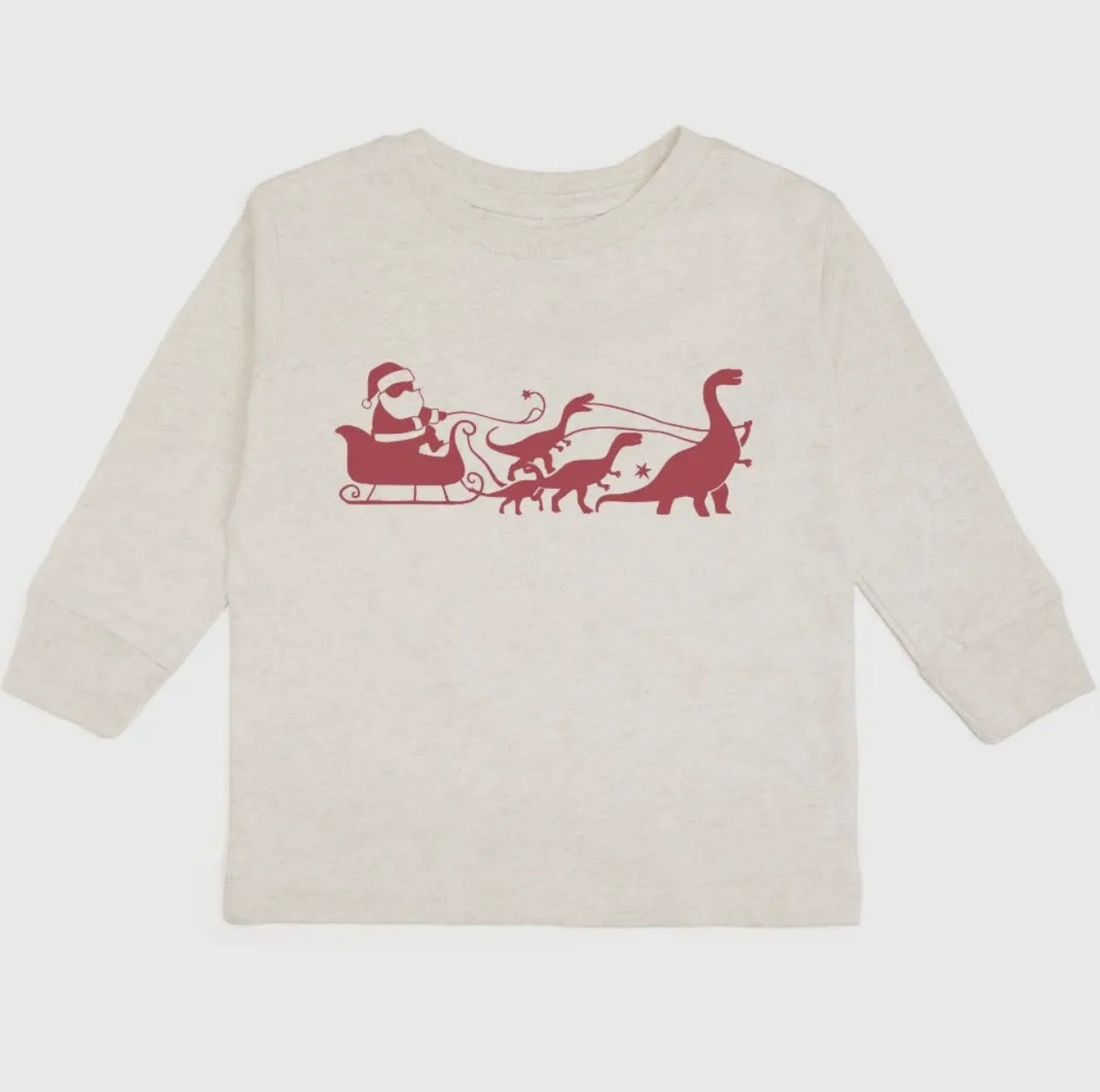 Dino Sleigh Long Sleeve Tee