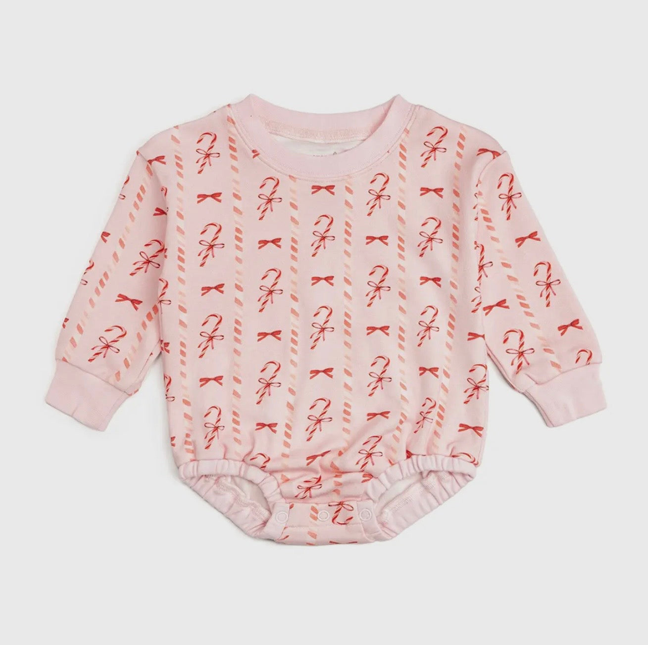 Pink Candy Cane Bubble