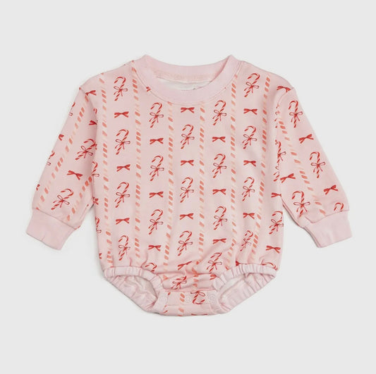 Pink Candy Cane Bubble