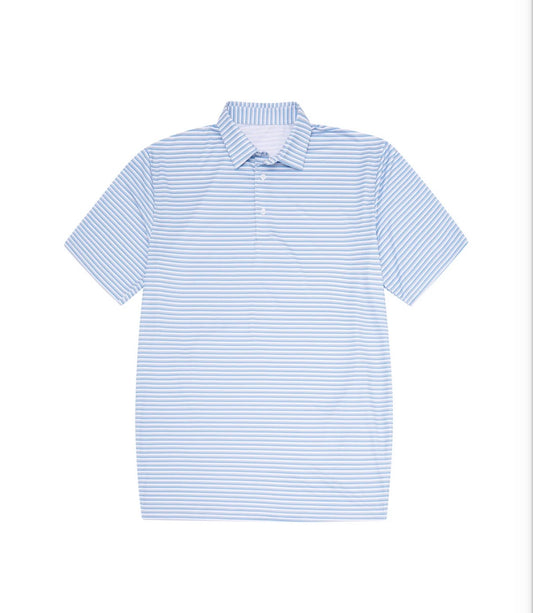 Boys Blue Stripe Shirt