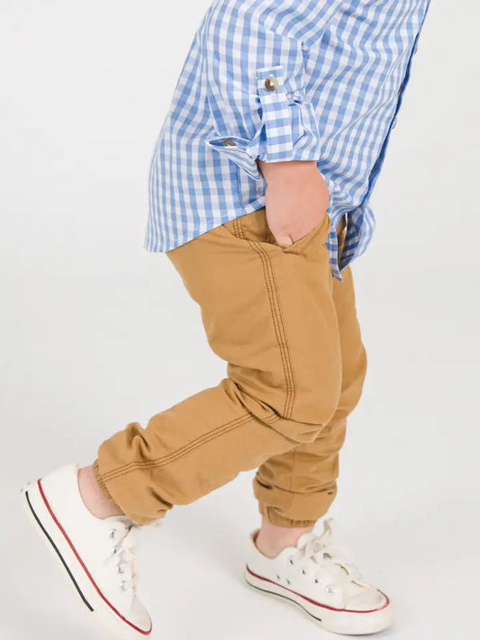 Khaki Joggers