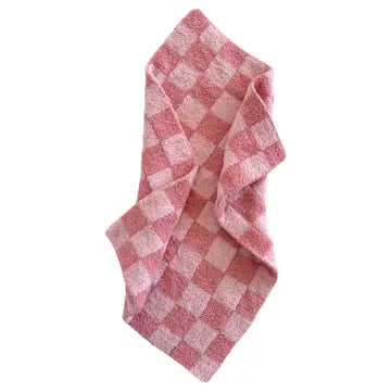 Phufy® Mini Pink Checkered Blankie